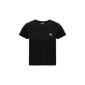 T-Shirt Nera in Cotone Kenzo