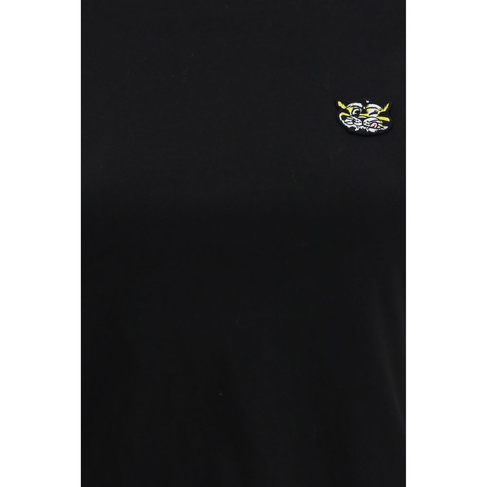 T-Shirt Nera in Cotone Kenzo