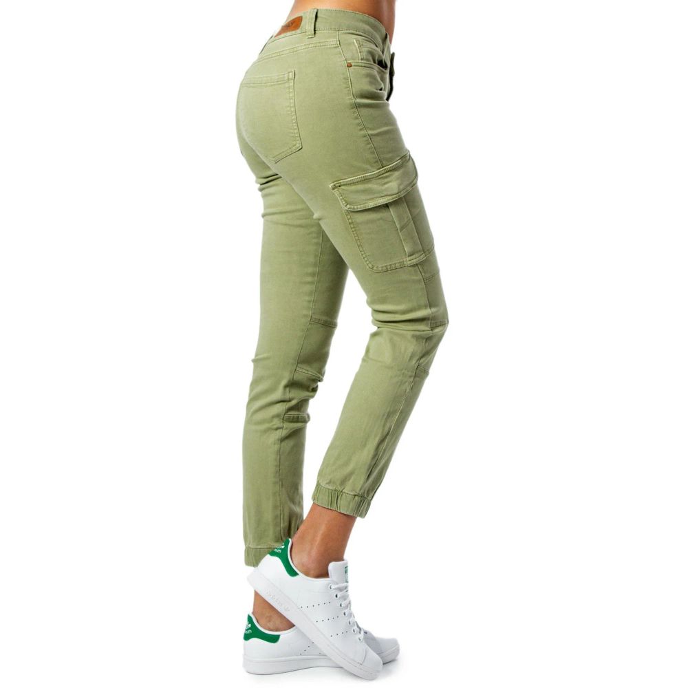 Seul le pantalon cargo bicolore en coton
