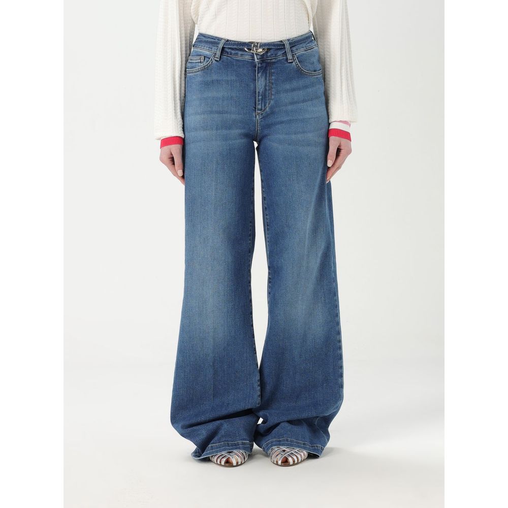 Liu Jo Jeans Svasati Blu in Cotone