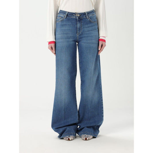 Liu Jo Jeans Svasati Blu in Cotone