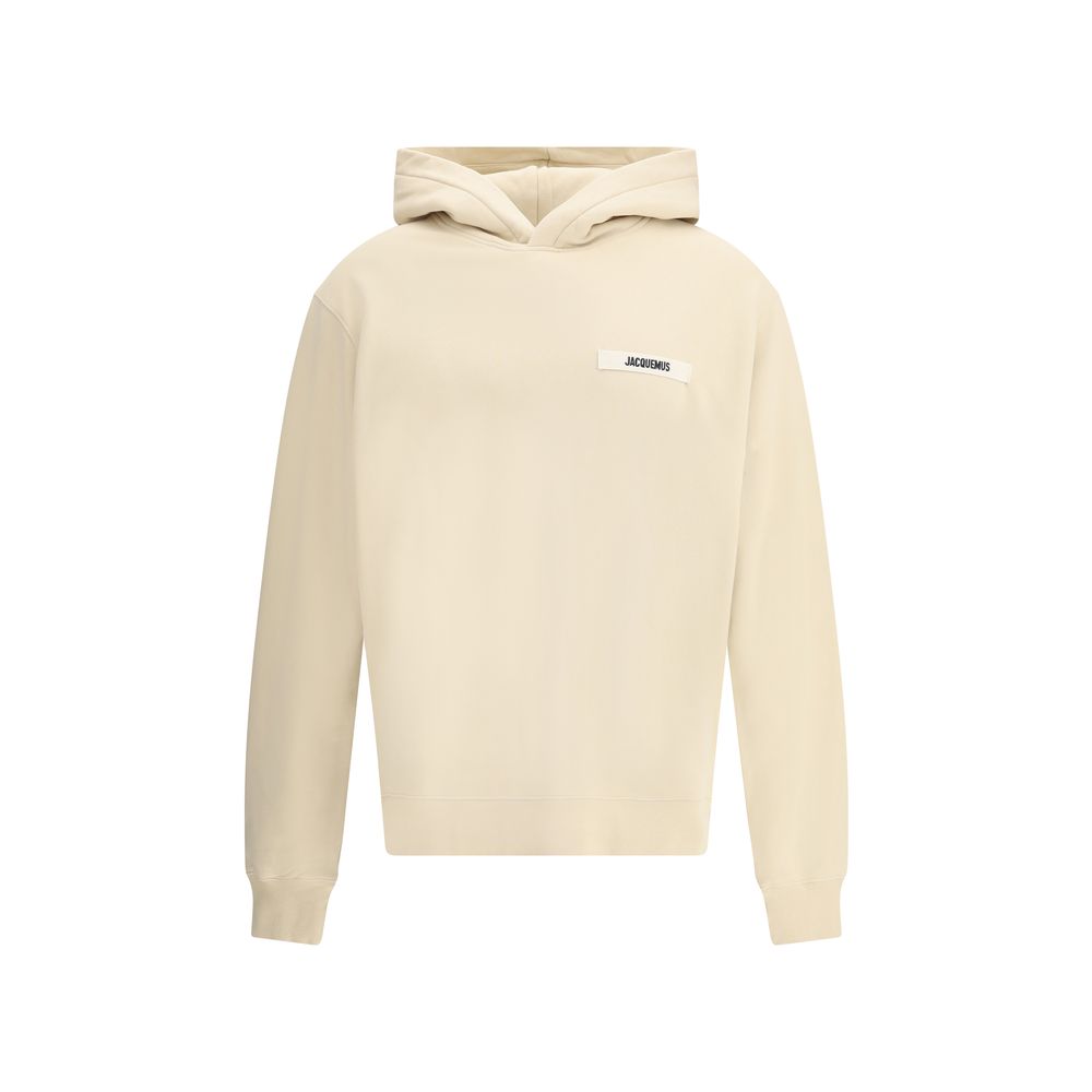 Felpa Jacquemus in cotone beige
