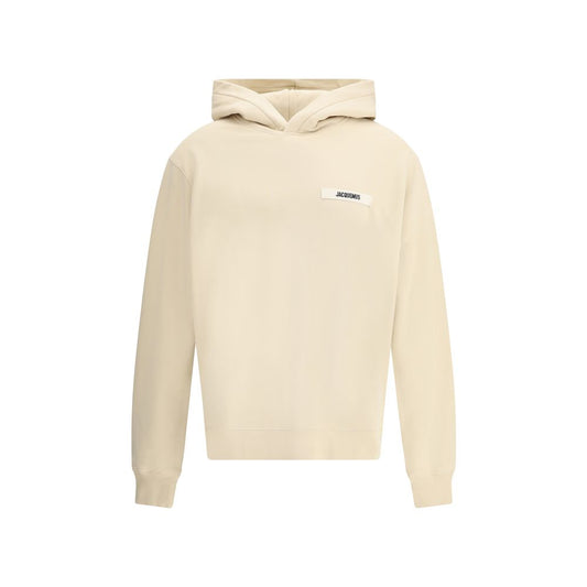 Felpa Jacquemus in cotone beige