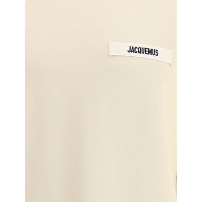 Felpa Jacquemus in cotone beige