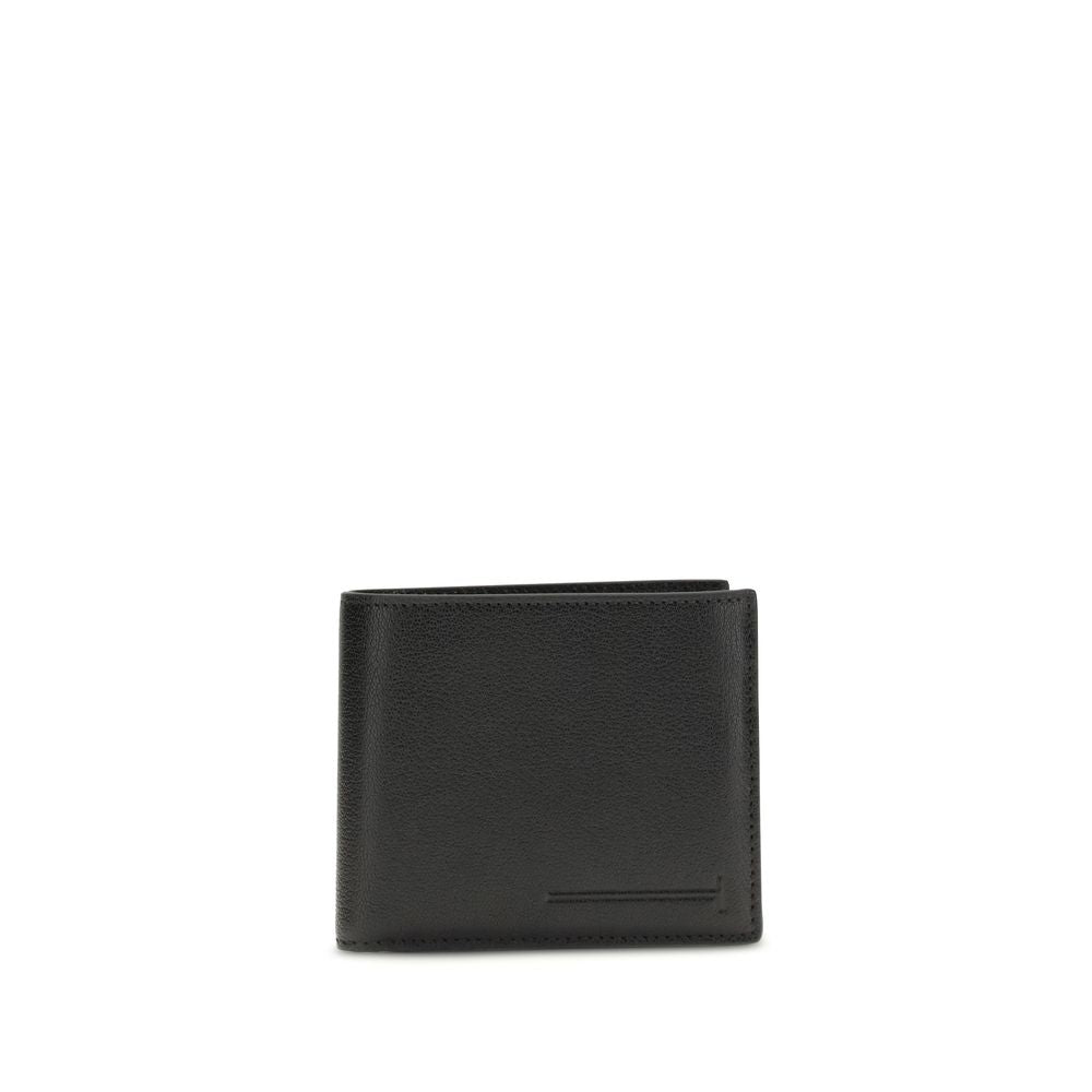 Portafoglio Tom Ford in pelle di vitello nera Bos Taurus