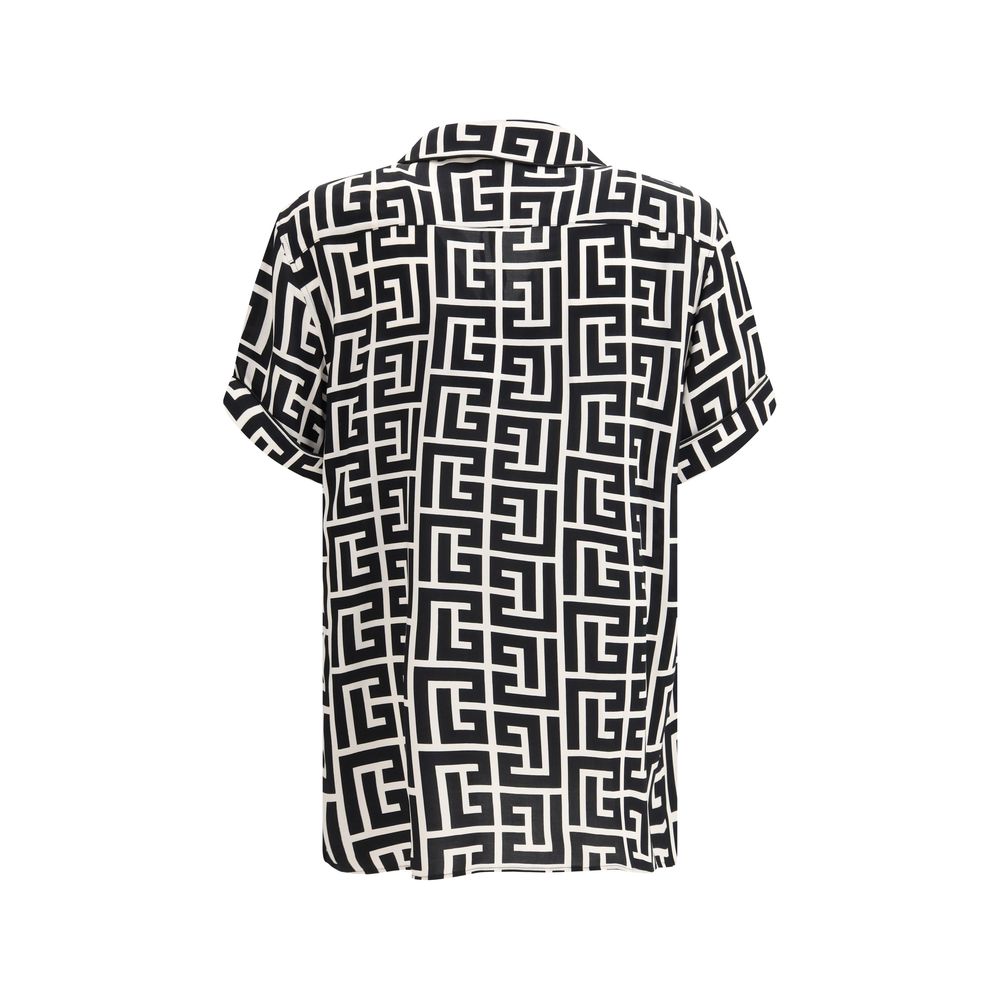 Haut de pyjama Balmain en viscose multicolore