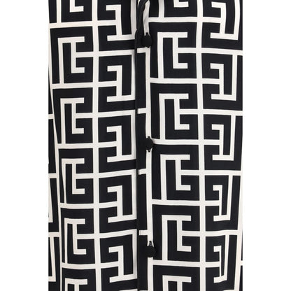 Haut de pyjama Balmain en viscose multicolore