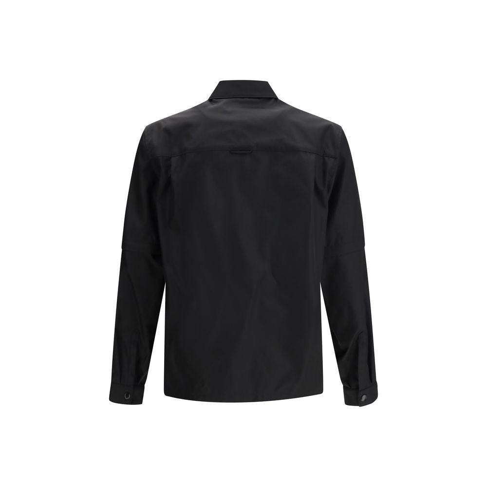 Vestes et manteau Prada en polyamide recyclé noir