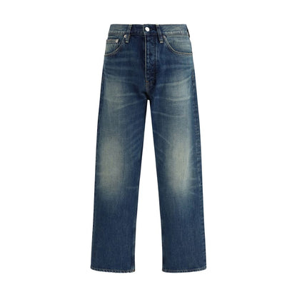 Jeans Girasole Blu in Cotone a Vestibilità Comoda