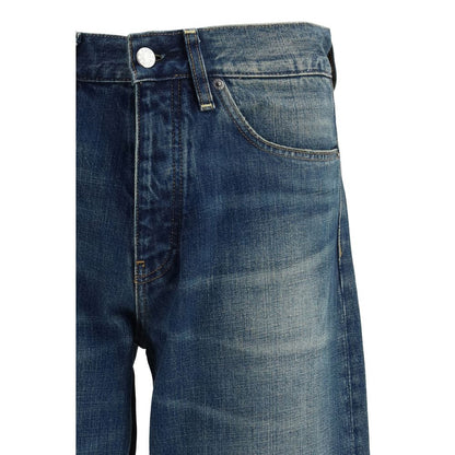 Jeans Girasole Blu in Cotone a Vestibilità Comoda