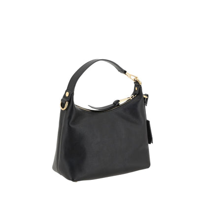 Borsa Versace in pelle di vitello nera Bos Taurus
