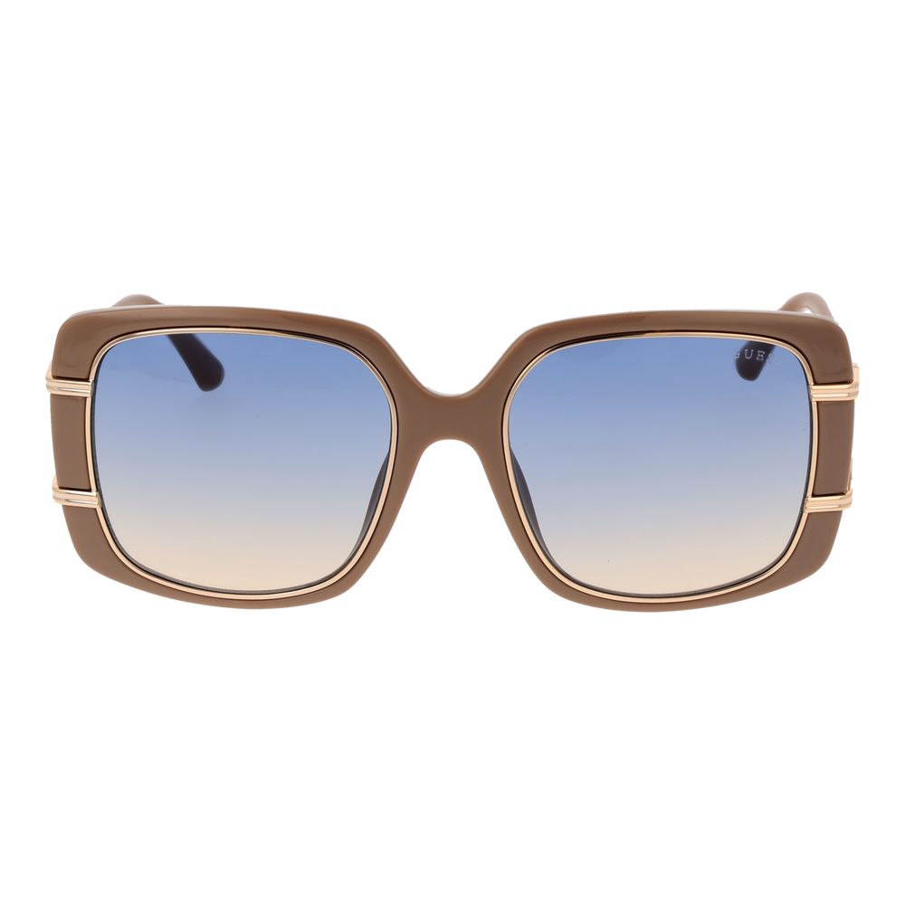 Occhiali da sole Guess in metallo e plastica marrone