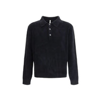 Polo Nera Girasole in Cotone