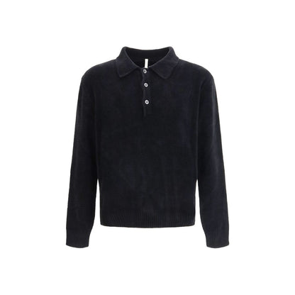 Polo Nera Girasole in Cotone