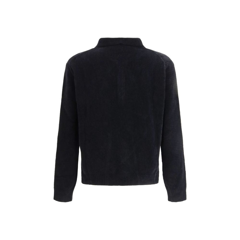 Polo Nera Girasole in Cotone