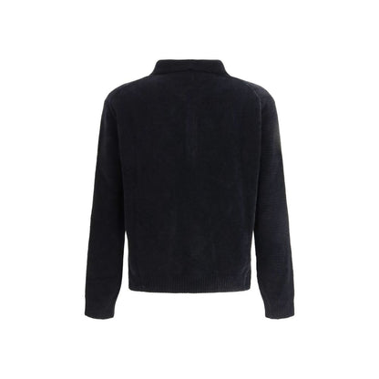 Polo Nera Girasole in Cotone