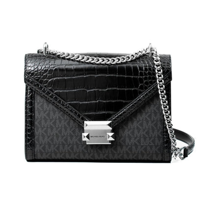 Borsa a tracolla Michael Kors in tela nera