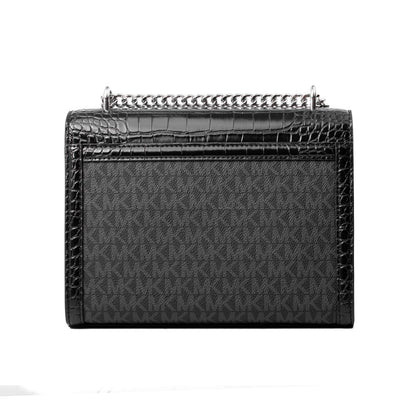 Borsa a tracolla Michael Kors in tela nera