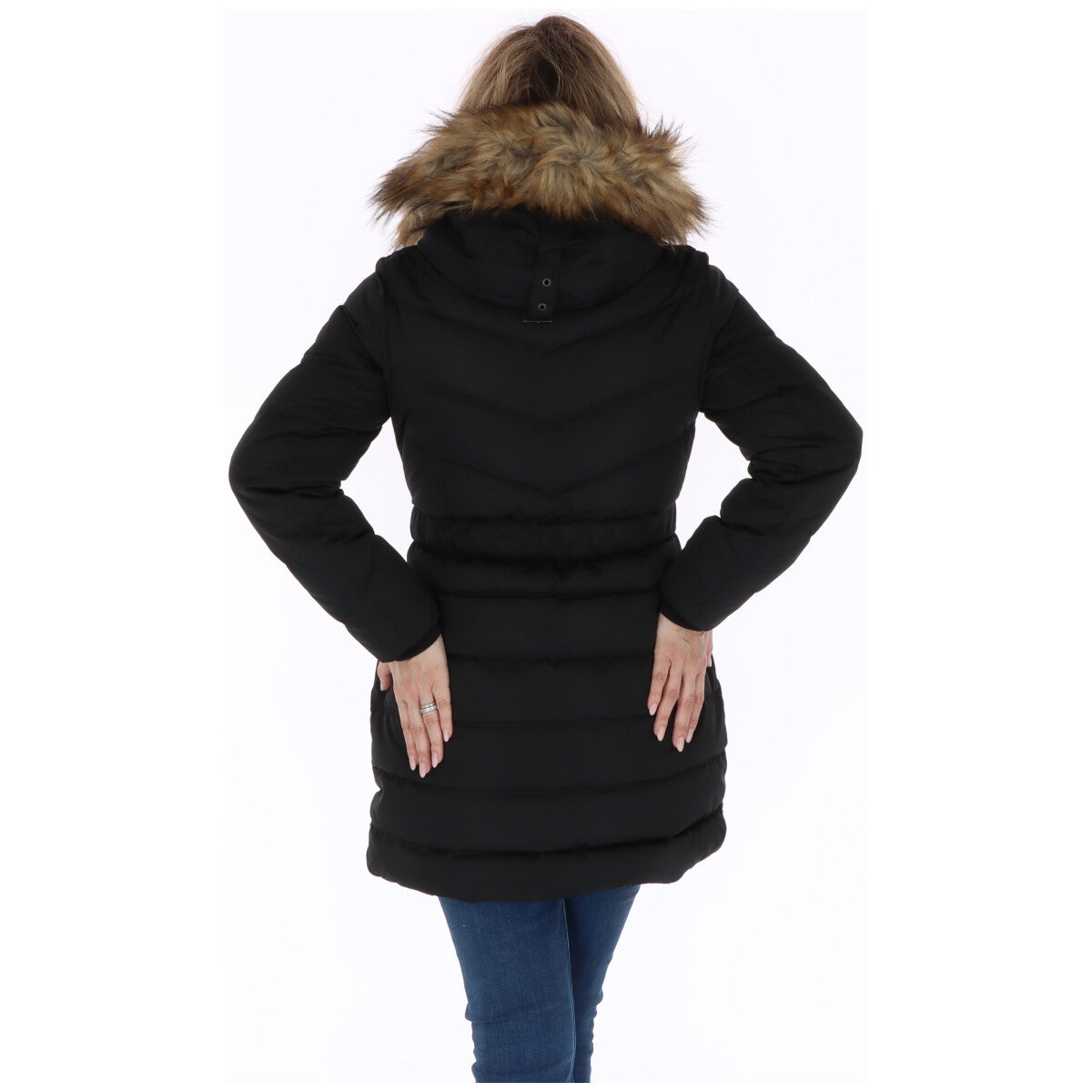 Cappotto in poliestere nero Pepe Jeans