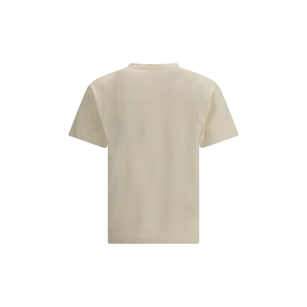 Alexander McQueen T-Shirt in cotone beige