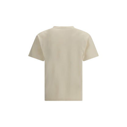 Alexander McQueen T-Shirt in cotone beige