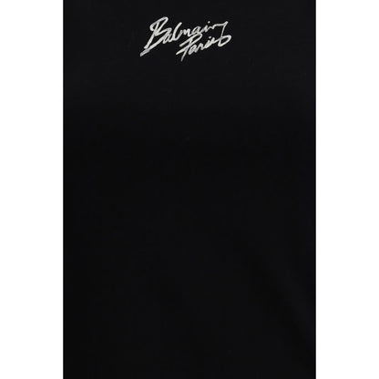 T-shirt Balmain in cotone nero