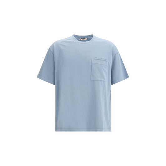 T-shirt Marni in cotone blu