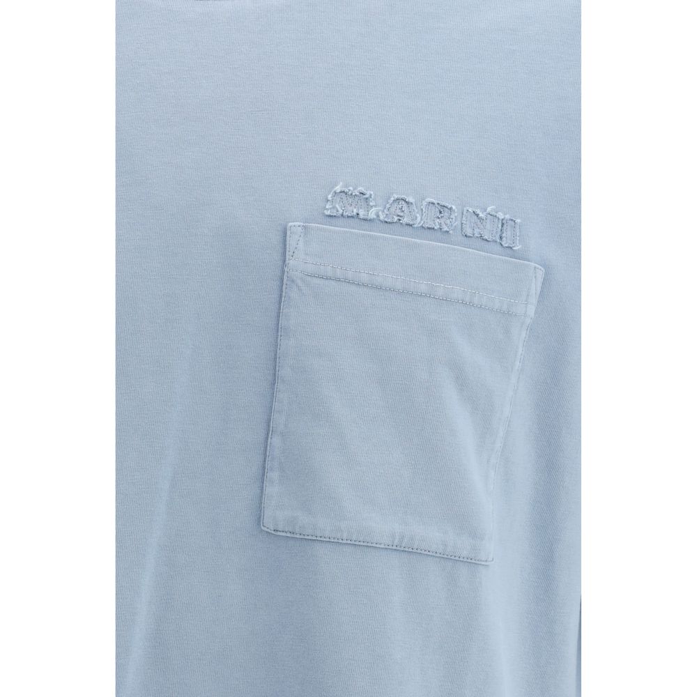 T-shirt Marni in cotone blu