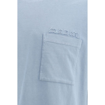 T-shirt Marni in cotone blu