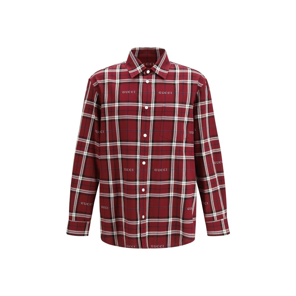 Camicia fantasia Gucci in cotone multicolor