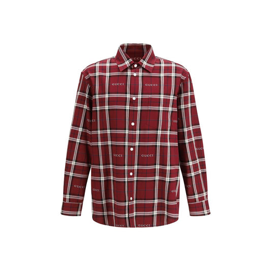 Camicia fantasia Gucci in cotone multicolor
