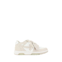 Sneakers Basse Off-White Beige in Poliestere