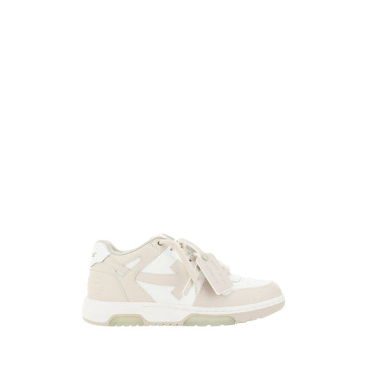 Sneakers Basse Off-White Beige in Poliestere