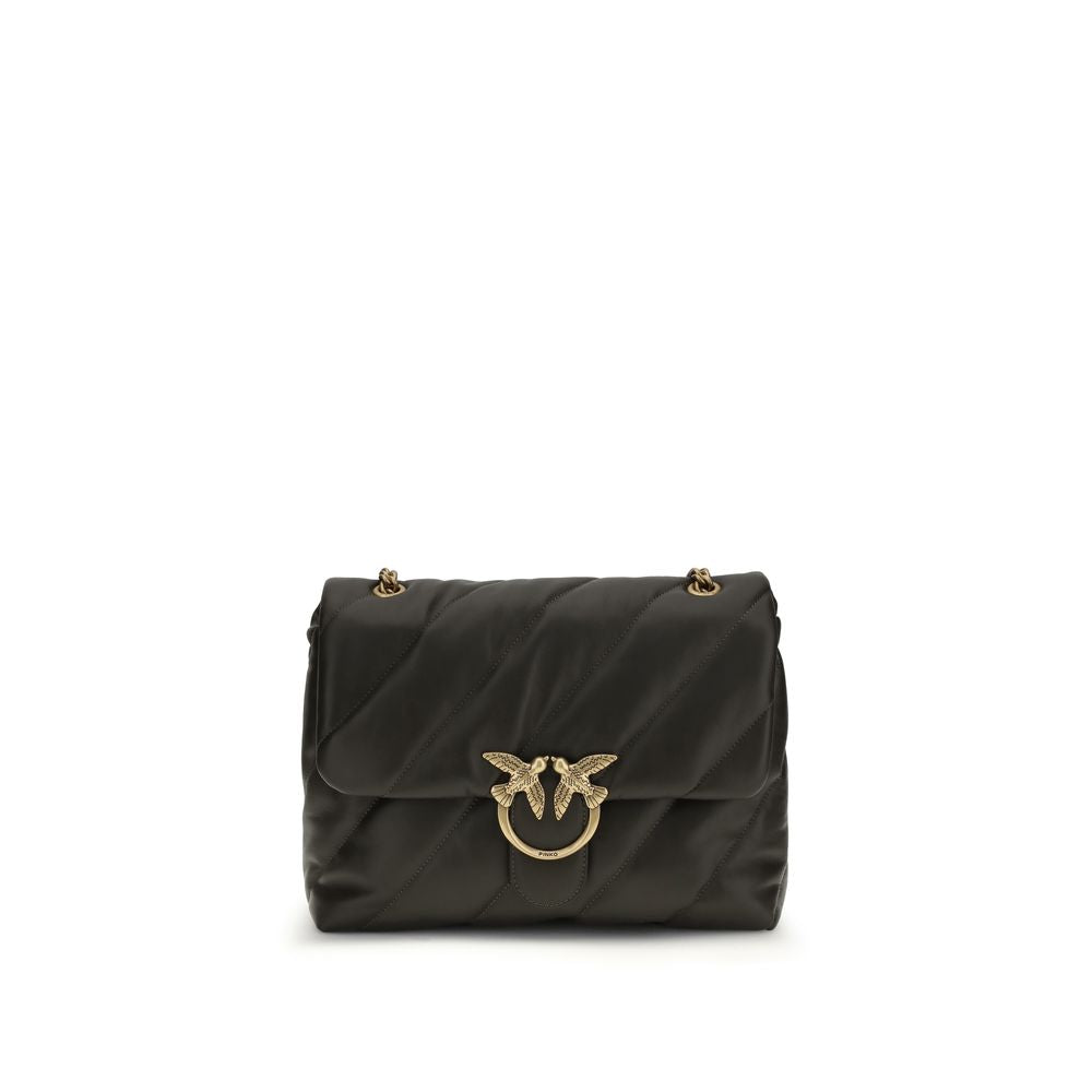 Sac porté épaule PINKO en cuir de veau bicolore