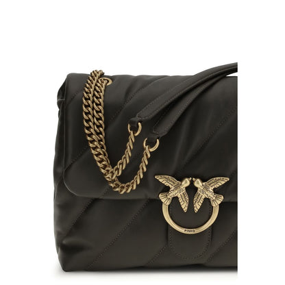 Sac porté épaule PINKO en cuir de veau bicolore