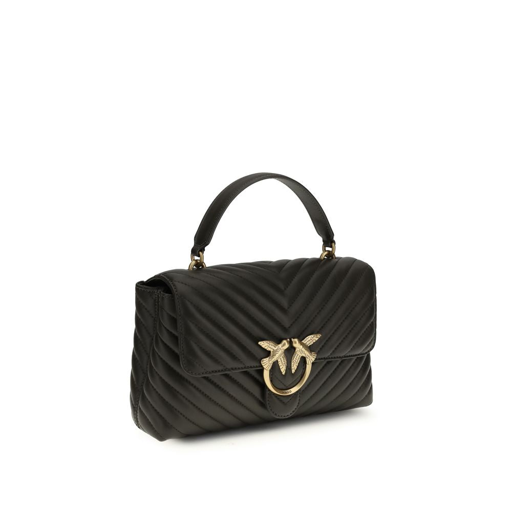 Sac à main PINKO bicolore en cuir de veau Bos Taurus
