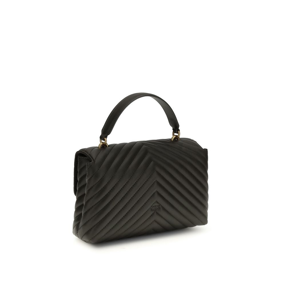 Sac à main PINKO bicolore en cuir de veau Bos Taurus