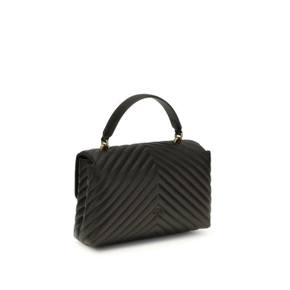 Sac à main PINKO bicolore en cuir de veau Bos Taurus