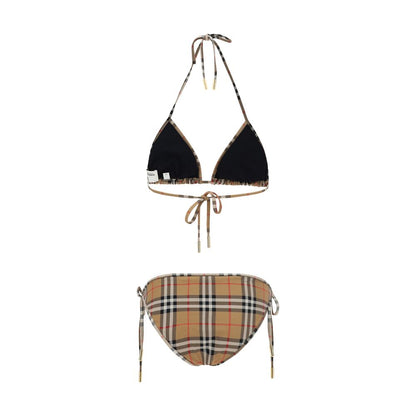 Bikini Burberry in Poliammide Marrone
