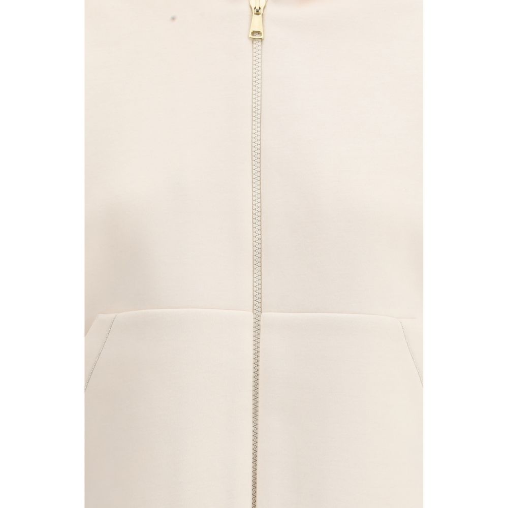 Sweat-shirt blanc en modal Fabiana Filippi