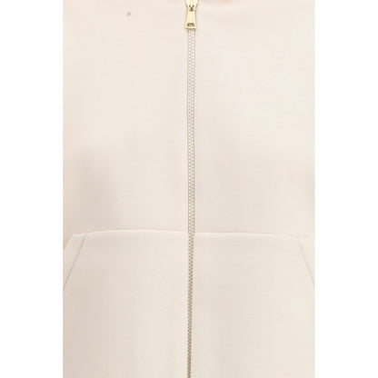Sweat-shirt blanc en modal Fabiana Filippi