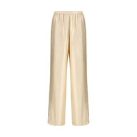Pantalon Décontracté Loulou De Saison Beige En Viscose