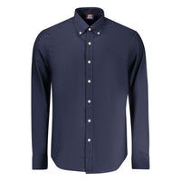 Norvegia 1963 Camicia da Uomo in Cotone Blu