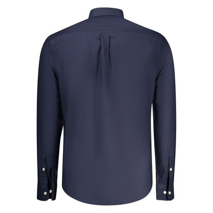 Norvegia 1963 Camicia da Uomo in Cotone Blu