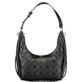 Borsa a mano da donna Guess Jeans in poliuretano nero