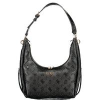 Borsa a mano da donna Guess Jeans in poliuretano nero