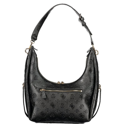 Borsa a mano da donna Guess Jeans in poliuretano nero