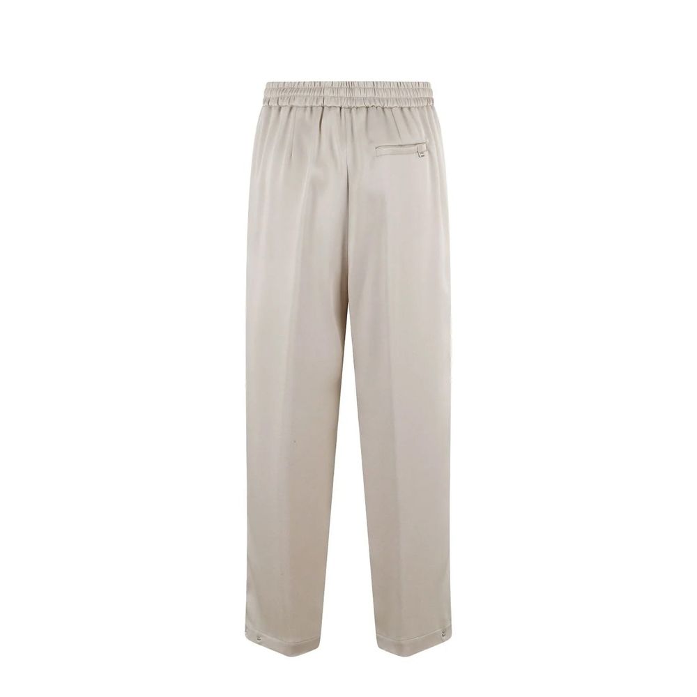 Herno Pantaloni Casual Beige in Acetato