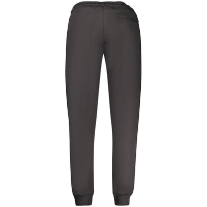Pantalon de jogging en coton pour homme Coveri Moving Nero