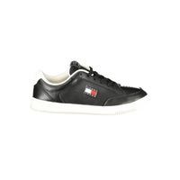 Baskets Tommy Hilfiger noires en polyuréthane pour homme
